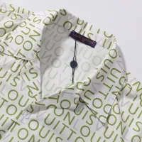 Cheap Louis Vuitton LV Shirts Short Sleeved For Men #1412159 Replica Wholesale [$36.00 USD] [ITEM#1412159] on Replica Louis Vuitton LV Shirts
