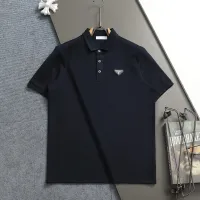 Cheap Prada T-Shirts Short Sleeved For Men #1412222 Replica Wholesale [$48.00 USD] [ITEM#1412222] on Replica Prada T-Shirts