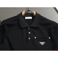 Cheap Prada T-Shirts Short Sleeved For Men #1412224 Replica Wholesale [$48.00 USD] [ITEM#1412224] on Replica Prada T-Shirts