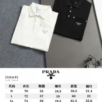 Cheap Prada T-Shirts Short Sleeved For Men #1412224 Replica Wholesale [$48.00 USD] [ITEM#1412224] on Replica Prada T-Shirts