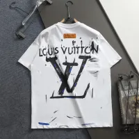 Cheap Louis Vuitton LV T-Shirts Short Sleeved For Unisex #1412226 Replica Wholesale [$40.00 USD] [ITEM#1412226] on Replica Louis Vuitton LV T-Shirts
