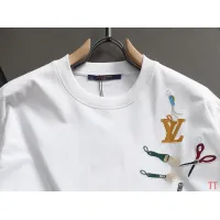 Cheap Louis Vuitton LV T-Shirts Short Sleeved For Unisex #1412228 Replica Wholesale [$40.00 USD] [ITEM#1412228] on Replica Louis Vuitton LV T-Shirts