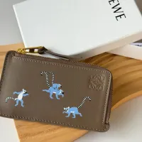 Cheap LOEWE Card Holders For Unisex #1412263 Replica Wholesale [$52.00 USD] [ITEM#1412263] on Replica LOEWE Wallet
