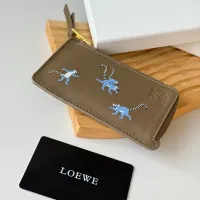 Cheap LOEWE Card Holders For Unisex #1412263 Replica Wholesale [$52.00 USD] [ITEM#1412263] on Replica LOEWE Wallet