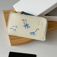 Cheap LOEWE Card Holders For Unisex #1412265 Replica Wholesale [$52.00 USD] [ITEM#1412265] on Replica LOEWE Wallet