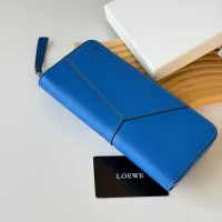 Cheap LOEWE Long Wallet For Unisex #1412291 Replica Wholesale [$64.00 USD] [ITEM#1412291] on Replica LOEWE Wallet