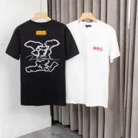 Cheap Louis Vuitton LV T-Shirts Short Sleeved For Men #1412294 Replica Wholesale [$36.00 USD] [ITEM#1412294] on Replica Louis Vuitton LV T-Shirts