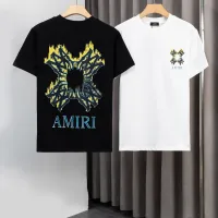 Cheap Amiri T-Shirts Short Sleeved For Men #1412319 Replica Wholesale [$36.00 USD] [ITEM#1412319] on Replica Amiri T-Shirts