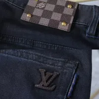 Cheap Louis Vuitton LV Jeans For Men #1412452 Replica Wholesale [$45.00 USD] [ITEM#1412452] on Replica Louis Vuitton LV Jeans