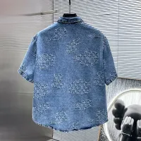 Cheap Louis Vuitton LV Tracksuits Short Sleeved For Men #1412459 Replica Wholesale [$85.00 USD] [ITEM#1412459] on Replica Louis Vuitton LV Tracksuits