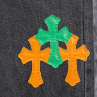 Cheap Chrome Hearts Jeans For Men #1412463 Replica Wholesale [$64.00 USD] [ITEM#1412463] on Replica Chrome Hearts Jeans