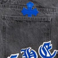 Cheap Chrome Hearts Jeans For Men #1412466 Replica Wholesale [$64.00 USD] [ITEM#1412466] on Replica Chrome Hearts Jeans