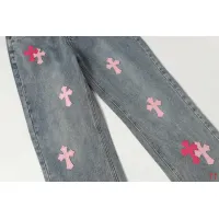Cheap Chrome Hearts Jeans For Men #1412467 Replica Wholesale [$60.00 USD] [ITEM#1412467] on Replica Chrome Hearts Jeans