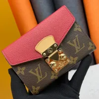 Cheap Louis Vuitton LV Wallets For Women #1412468 Replica Wholesale [$45.00 USD] [ITEM#1412468] on Replica Louis Vuitton LV Wallets