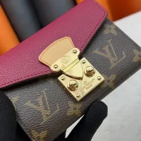 Cheap Louis Vuitton LV Wallets For Women #1412469 Replica Wholesale [$45.00 USD] [ITEM#1412469] on Replica Louis Vuitton LV Wallets