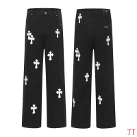 Cheap Chrome Hearts Jeans For Men #1412473 Replica Wholesale [$60.00 USD] [ITEM#1412473] on Replica Chrome Hearts Jeans