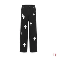 Cheap Chrome Hearts Jeans For Men #1412473 Replica Wholesale [$60.00 USD] [ITEM#1412473] on Replica Chrome Hearts Jeans