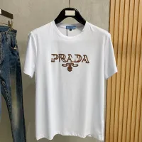 Cheap Prada T-Shirts Short Sleeved For Men #1412486 Replica Wholesale [$76.00 USD] [ITEM#1412486] on Replica Prada T-Shirts