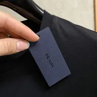 Cheap Prada T-Shirts Short Sleeved For Men #1412489 Replica Wholesale [$76.00 USD] [ITEM#1412489] on Replica Prada T-Shirts