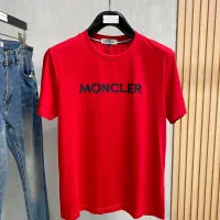 Cheap Moncler T-Shirts Short Sleeved For Men #1412505 Replica Wholesale [$76.00 USD] [ITEM#1412505] on Replica Moncler T-Shirts