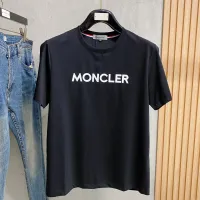 Cheap Moncler T-Shirts Short Sleeved For Men #1412507 Replica Wholesale [$76.00 USD] [ITEM#1412507] on Replica Moncler T-Shirts