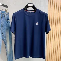 Cheap Moncler T-Shirts Short Sleeved For Men #1412519 Replica Wholesale [$76.00 USD] [ITEM#1412519] on Replica Moncler T-Shirts
