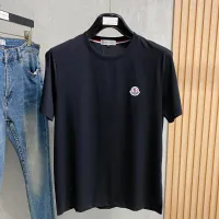 Cheap Moncler T-Shirts Short Sleeved For Men #1412520 Replica Wholesale [$76.00 USD] [ITEM#1412520] on Replica Moncler T-Shirts