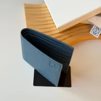 Cheap LOEWE Wallet For Unisex #1412541 Replica Wholesale [$52.00 USD] [ITEM#1412541] on Replica LOEWE Wallet