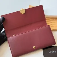 Cheap LOEWE Long Wallet For Women #1412559 Replica Wholesale [$60.00 USD] [ITEM#1412559] on Replica LOEWE Wallet