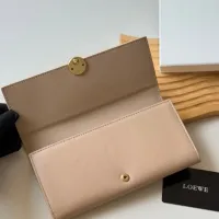 Cheap LOEWE Long Wallet For Women #1412561 Replica Wholesale [$60.00 USD] [ITEM#1412561] on Replica LOEWE Wallet