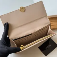Cheap LOEWE Long Wallet For Women #1412561 Replica Wholesale [$60.00 USD] [ITEM#1412561] on Replica LOEWE Wallet