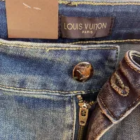 Cheap Louis Vuitton LV Jeans For Men #1412604 Replica Wholesale [$48.00 USD] [ITEM#1412604] on Replica Louis Vuitton LV Jeans