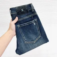 Cheap Louis Vuitton LV Jeans For Men #1412626 Replica Wholesale [$48.00 USD] [ITEM#1412626] on Replica Louis Vuitton LV Jeans