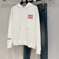 Cheap MIU MIU Hoodies Long Sleeved For Men #1412655 Replica Wholesale [$82.00 USD] [ITEM#1412655] on Replica MIU MIU Hoodies