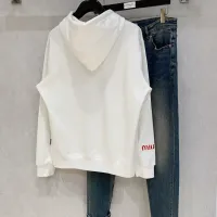 Cheap MIU MIU Hoodies Long Sleeved For Men #1412655 Replica Wholesale [$82.00 USD] [ITEM#1412655] on Replica MIU MIU Hoodies