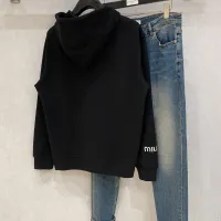 Cheap MIU MIU Hoodies Long Sleeved For Men #1412656 Replica Wholesale [$82.00 USD] [ITEM#1412656] on Replica MIU MIU Hoodies