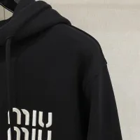 Cheap MIU MIU Hoodies Long Sleeved For Men #1412656 Replica Wholesale [$82.00 USD] [ITEM#1412656] on Replica MIU MIU Hoodies