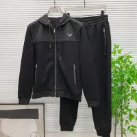 Cheap Prada Tracksuits Long Sleeved For Men #1412701 Replica Wholesale [$128.00 USD] [ITEM#1412701] on Replica Prada Tracksuits