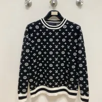 Cheap Louis Vuitton LV Sweaters Long Sleeved For Men #1412708 Replica Wholesale [$85.00 USD] [ITEM#1412708] on Replica Louis Vuitton LV Sweaters