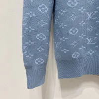 Cheap Louis Vuitton LV Sweaters Long Sleeved For Men #1412710 Replica Wholesale [$85.00 USD] [ITEM#1412710] on Replica Louis Vuitton LV Sweaters