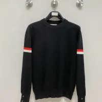Cheap Thom Browne TB Sweaters Long Sleeved For Men #1412756 Replica Wholesale [$85.00 USD] [ITEM#1412756] on Replica Thom Browne TB Sweaters