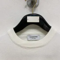 Cheap Thom Browne TB Sweaters Long Sleeved For Men #1412757 Replica Wholesale [$85.00 USD] [ITEM#1412757] on Replica Thom Browne TB Sweaters