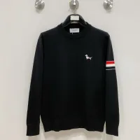 Cheap Thom Browne TB Sweaters Long Sleeved For Men #1412759 Replica Wholesale [$85.00 USD] [ITEM#1412759] on Replica Thom Browne TB Sweaters