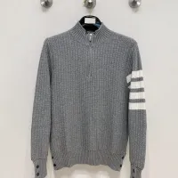 Cheap Thom Browne TB Sweaters Long Sleeved For Men #1412765 Replica Wholesale [$92.00 USD] [ITEM#1412765] on Replica Thom Browne TB Sweaters