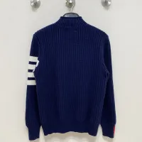 Cheap Thom Browne TB Sweaters Long Sleeved For Men #1412766 Replica Wholesale [$92.00 USD] [ITEM#1412766] on Replica Thom Browne TB Sweaters
