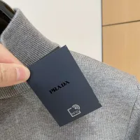 Cheap Prada Sweaters Long Sleeved For Men #1412769 Replica Wholesale [$92.00 USD] [ITEM#1412769] on Replica Prada Sweaters