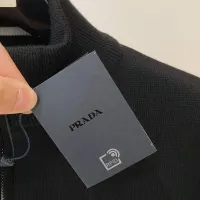 Cheap Prada Sweaters Long Sleeved For Men #1412771 Replica Wholesale [$92.00 USD] [ITEM#1412771] on Replica Prada Sweaters