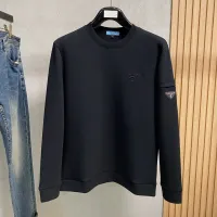 Cheap Prada Hoodies Long Sleeved For Men #1412809 Replica Wholesale [$82.00 USD] [ITEM#1412809] on Replica Prada Hoodies