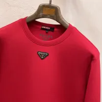 Cheap Prada Hoodies Long Sleeved For Men #1412818 Replica Wholesale [$82.00 USD] [ITEM#1412818] on Replica Prada Hoodies