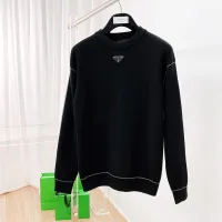 Cheap Prada Sweaters Long Sleeved For Men #1412832 Replica Wholesale [$76.00 USD] [ITEM#1412832] on Replica Prada Sweaters